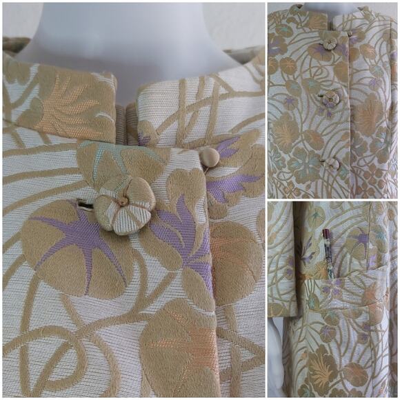 Vintage I.MAGNIN Countess Alexander Dress & Jacket Set Size Medium - Picture 7 of 11